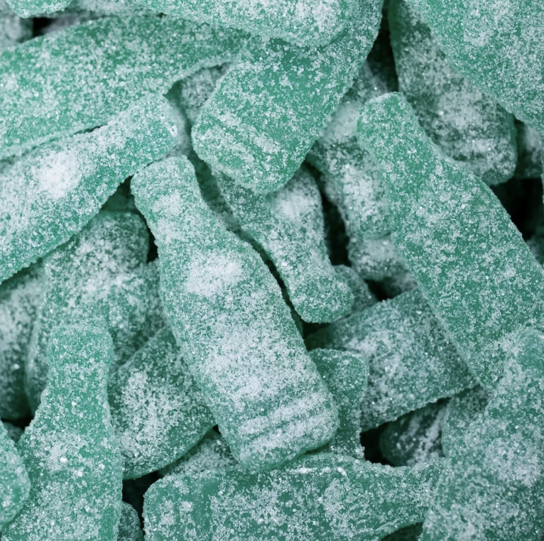 Swedish Fruit Soda Pop Gummy Candy