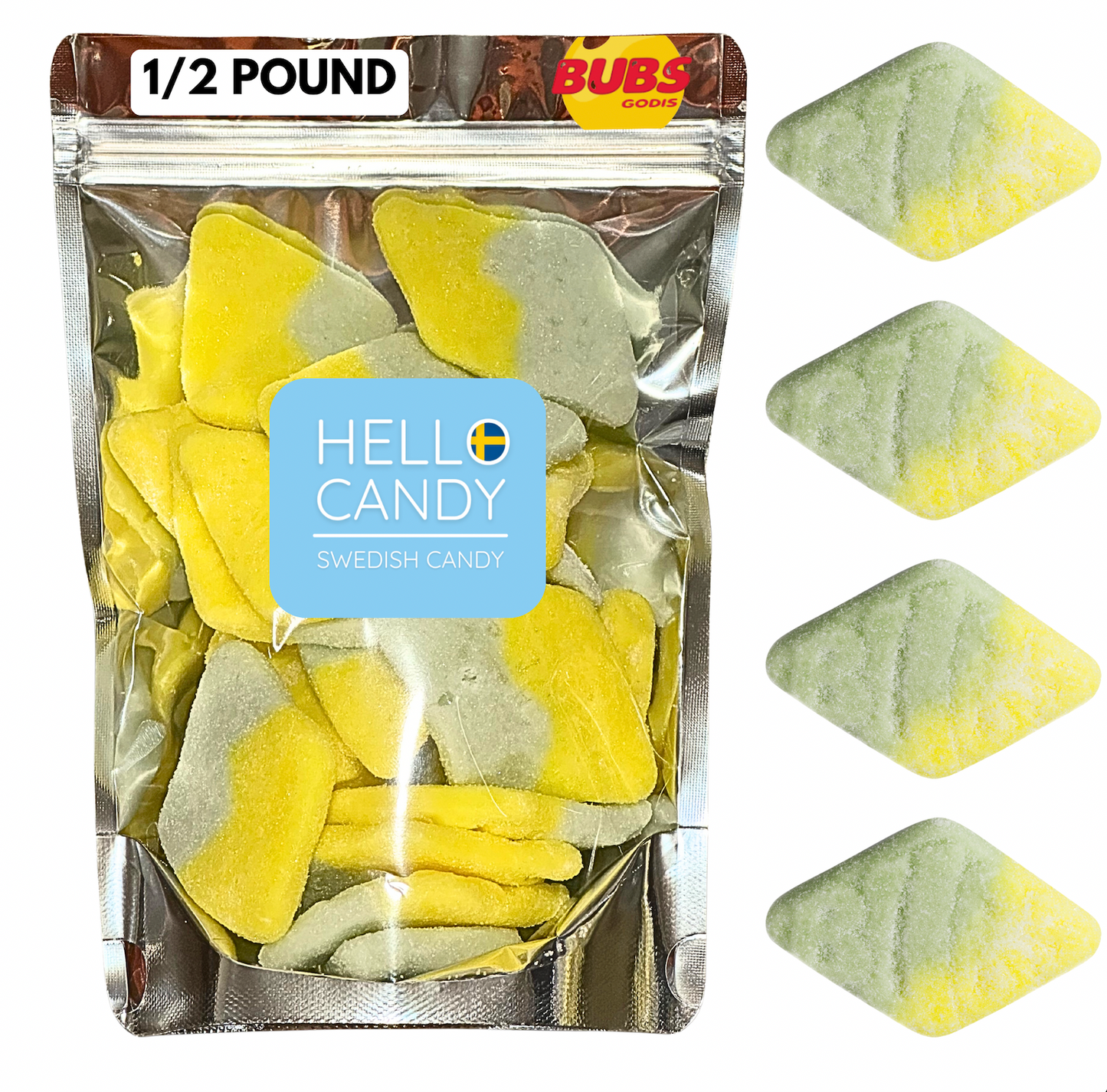 BUBS Tutti Frutti Rhombs - 0.5 pound sealed bag