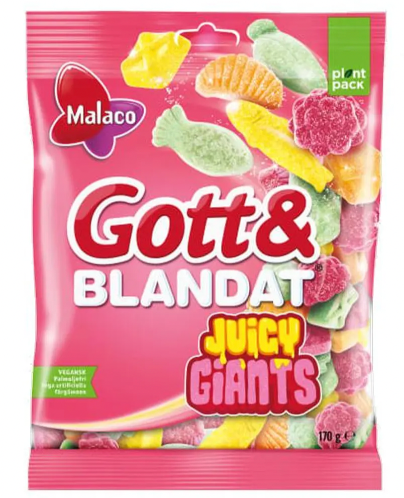 Gott & Blandat Juicy Giants, 170g