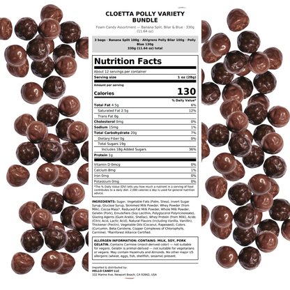 Polly Bundle, 3 bags (3x100g)