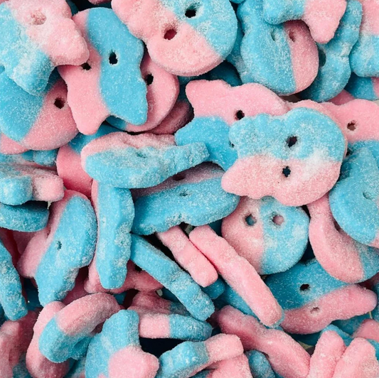 BUBS Sour Dizzy Skulls Candy Bag