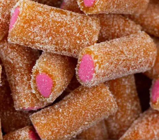 Swedish Sour Peach Mini Dynamite Sticks