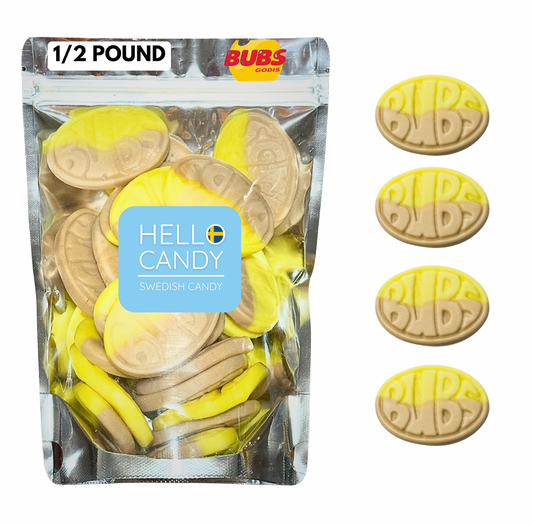 HELLO CANDY - 0.5 pound sealed bag (Banana)