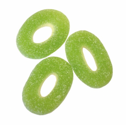 Sweet Apple Rings, 1/4lb